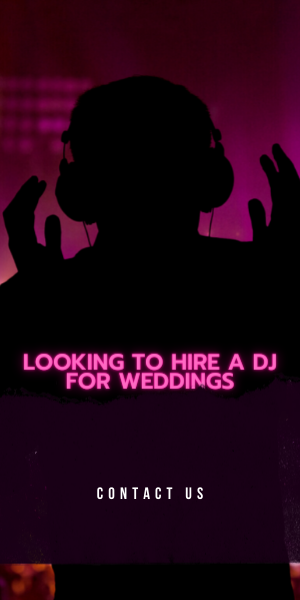 dj for weddings